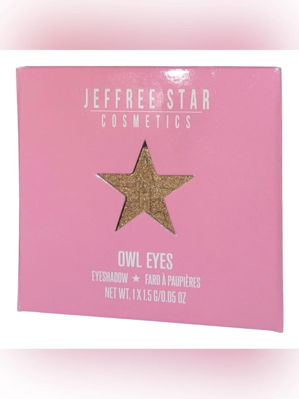 Jeffree Star Eyeshadow Artistry Singles - Owl Eyes Metallic Gold